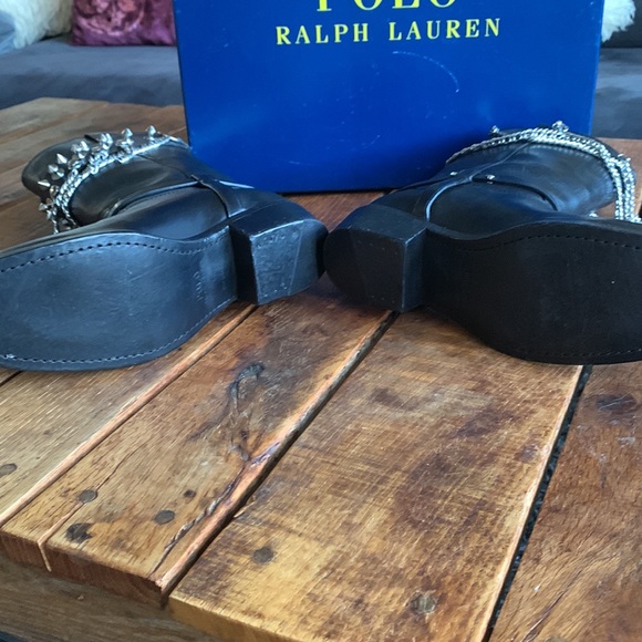 Polo Ralph Lauren One of a kind Harness Boot with chain embellishment. - Picture 5 of 12